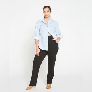 Universal Standard Smart Signature Ponte Pants in Moss Green 3X US XS